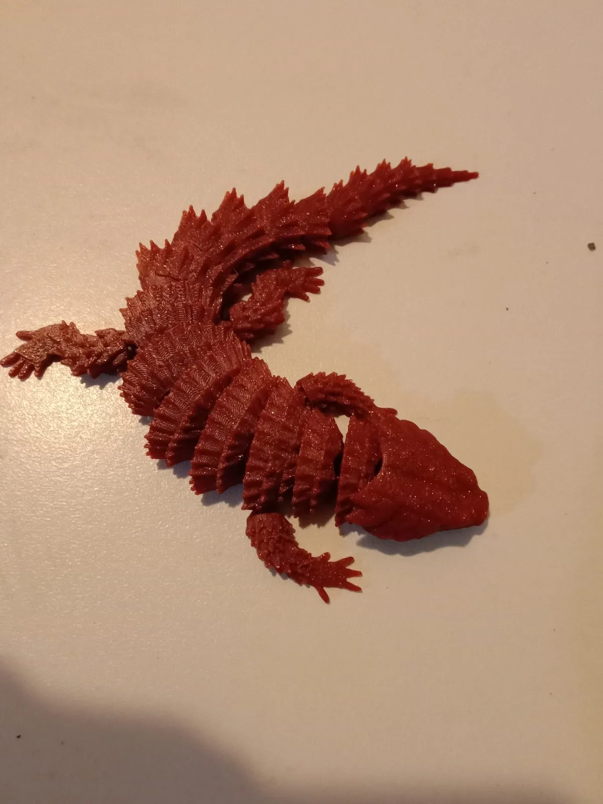 3d printed flxi dragon 12 cm — photo 2