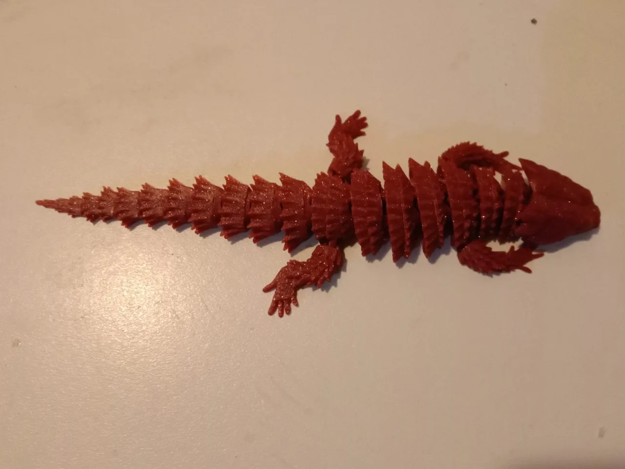 3d printed flxi dragon 12 cm — photo 3