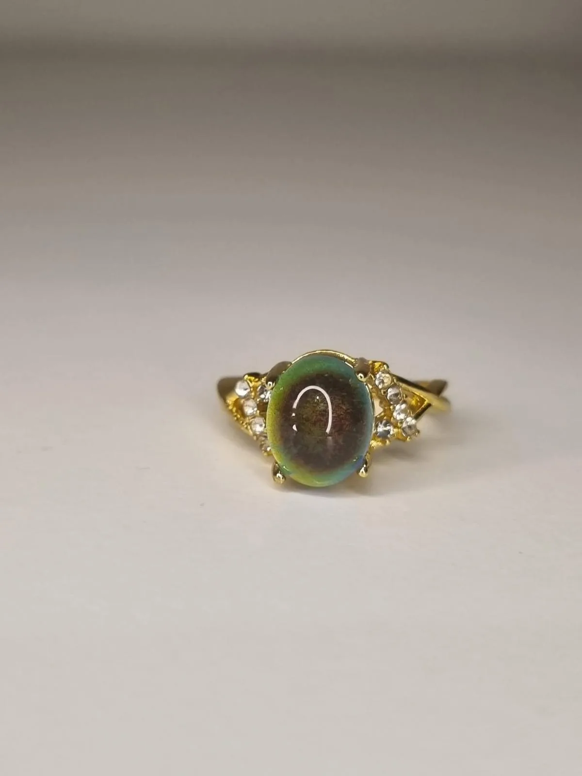 Gold accented mood rings – photo 6