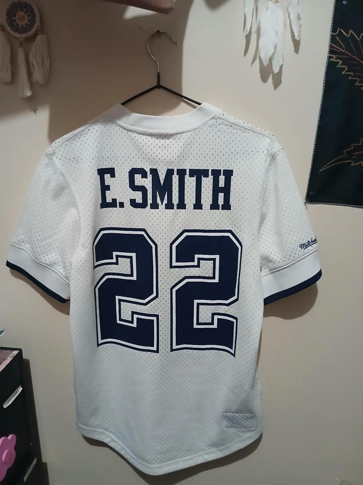 Mitchell & Ness Emmitt Smith Dallas Cowboys #22 Vintage Mesh Jersey — photo 2