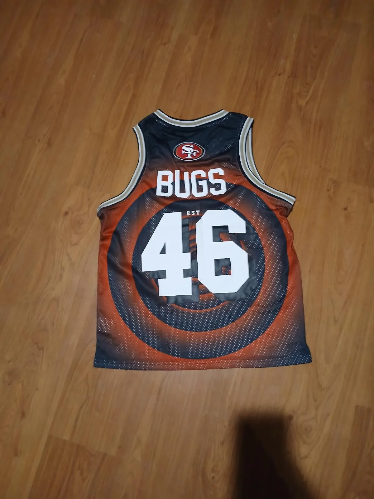 Vintage Looney Tunes Bugs Bunny x San Francisco 49ers Mesh Jersey – photo 2