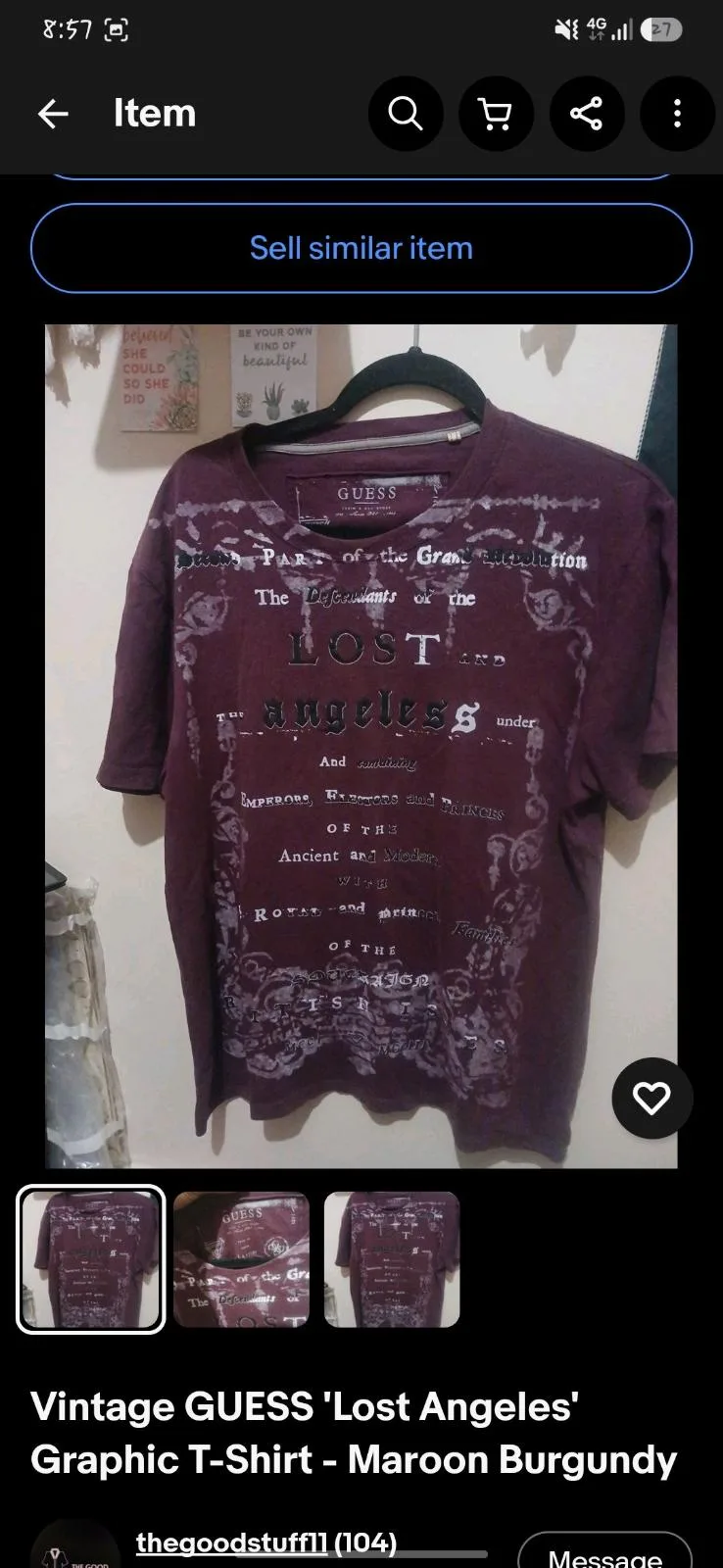 Mens Guess shirt – photo 2