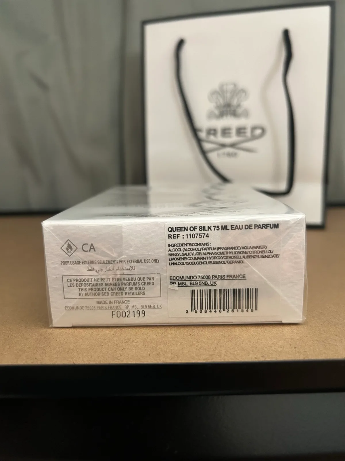 Creed Queen of Silk EDP 75ml – Brand New Sealed – photo 4