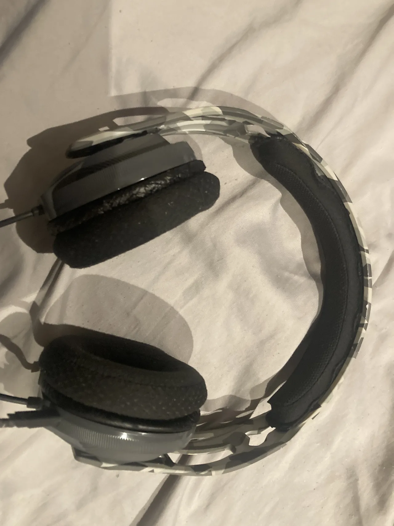 RIG 400HS V2 Stereo Gaming Headset - Arctic Camo - Grey (w/ headphone jack) — photo 2