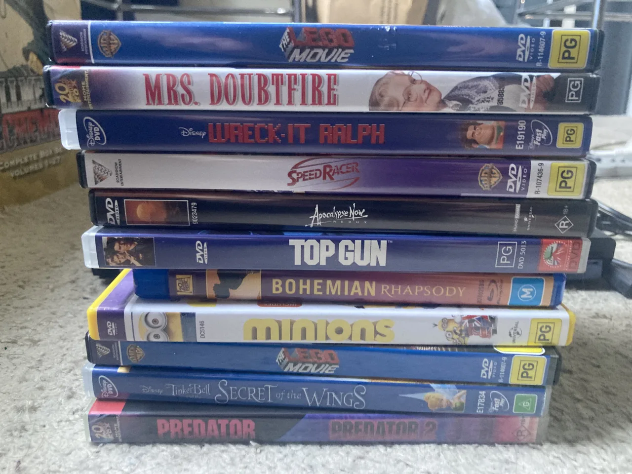 138 Discs (69 DVDs, 2 Blu Rays, 57 4.7GB/120 Minute DVDs), PS4 and more! — photo 8