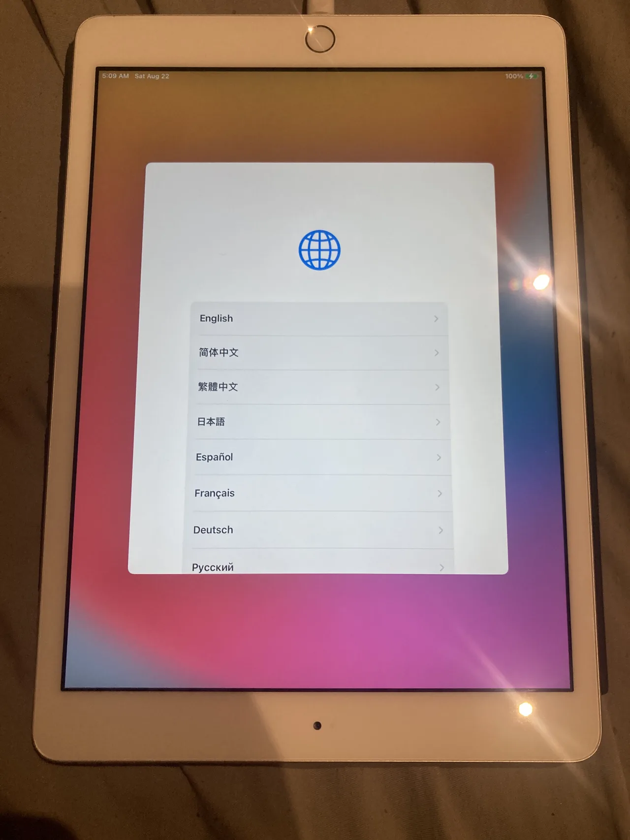 7th Generation Apple IPAD, Cygnett Charger and Apple IPAD Adapter — photo 3