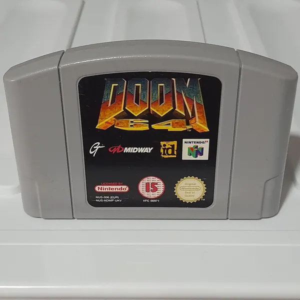 DOOM 64 Nintendo 64 Aus PAL Game Cartridge (great condition)