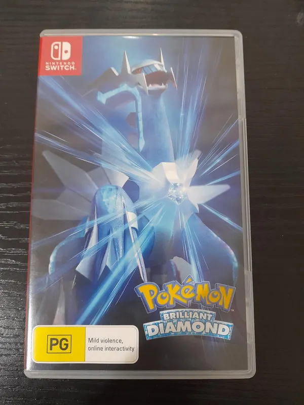 Pokemon brilliant diamond Nintendo switch Game w/Case (great condition)
