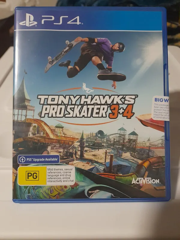 Tony Hawk's Pro Skater 3-4 playstation 4 (Brand new sealed)