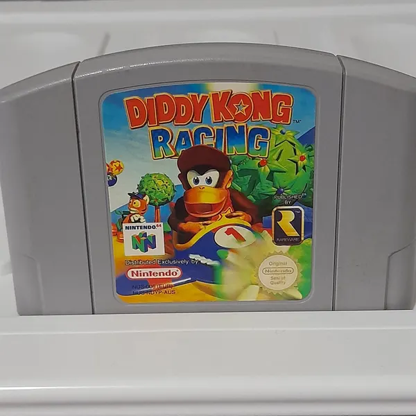 N64 Diddy Kong Racing Aus PAL version