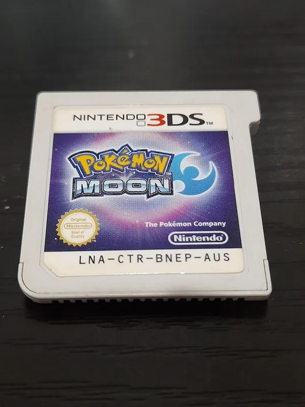 Pokemon Moon 3ds Nintendo Game Cart only