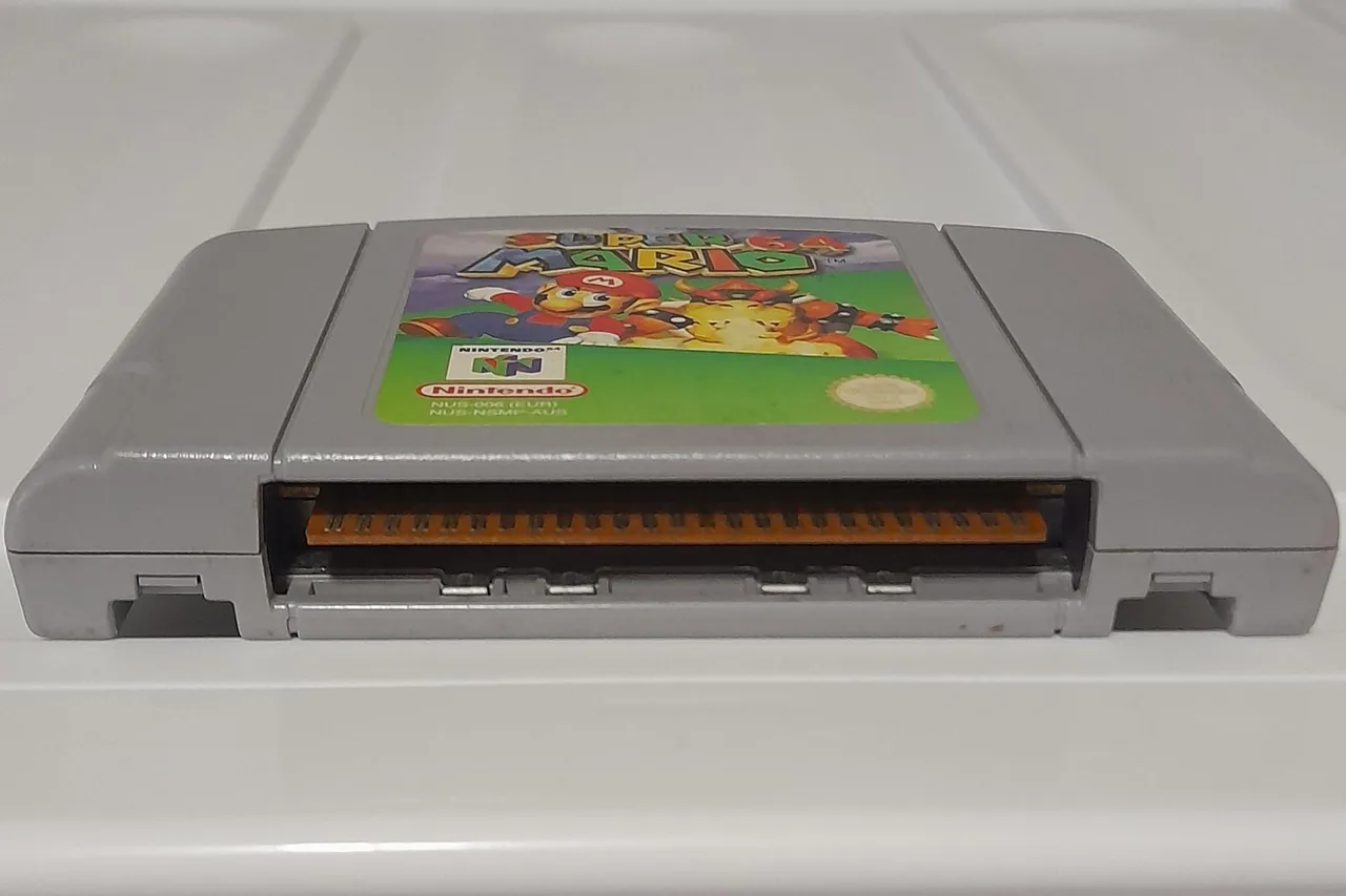 N64 Super Mario 64 Aus PAL Game Cart – photo 3