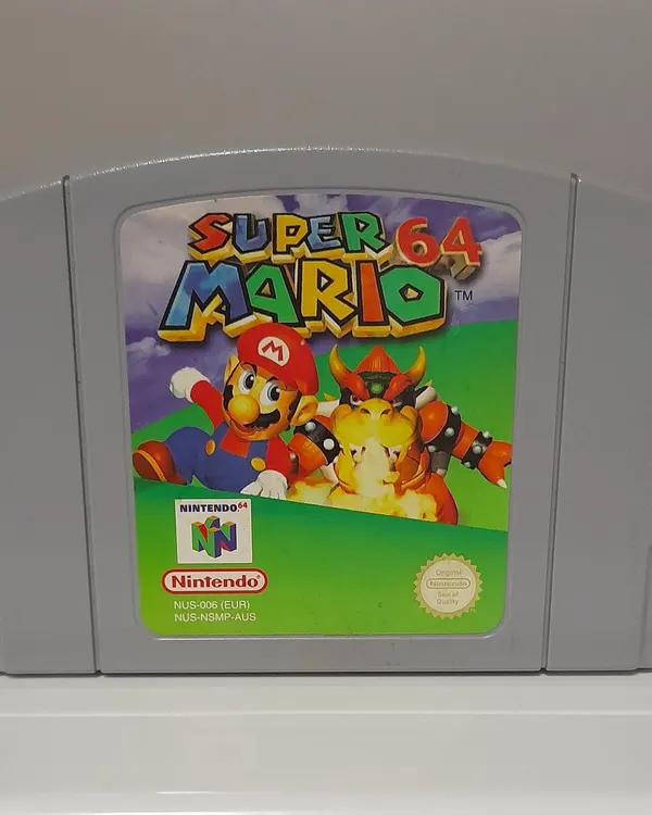 N64 Super Mario 64 Aus PAL Game Cart