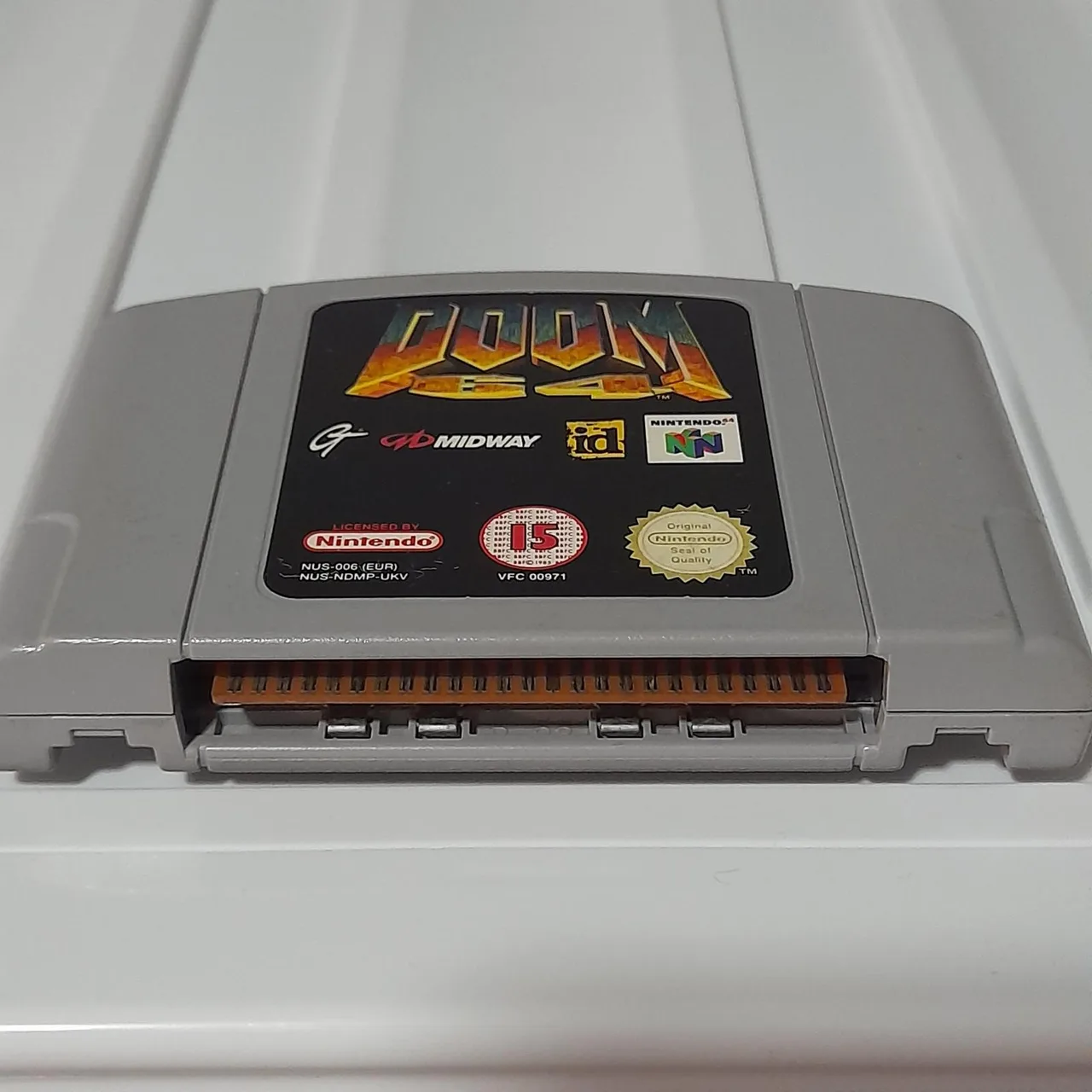 DOOM 64 Nintendo 64 Aus PAL Game Cartridge (great condition) – photo 3