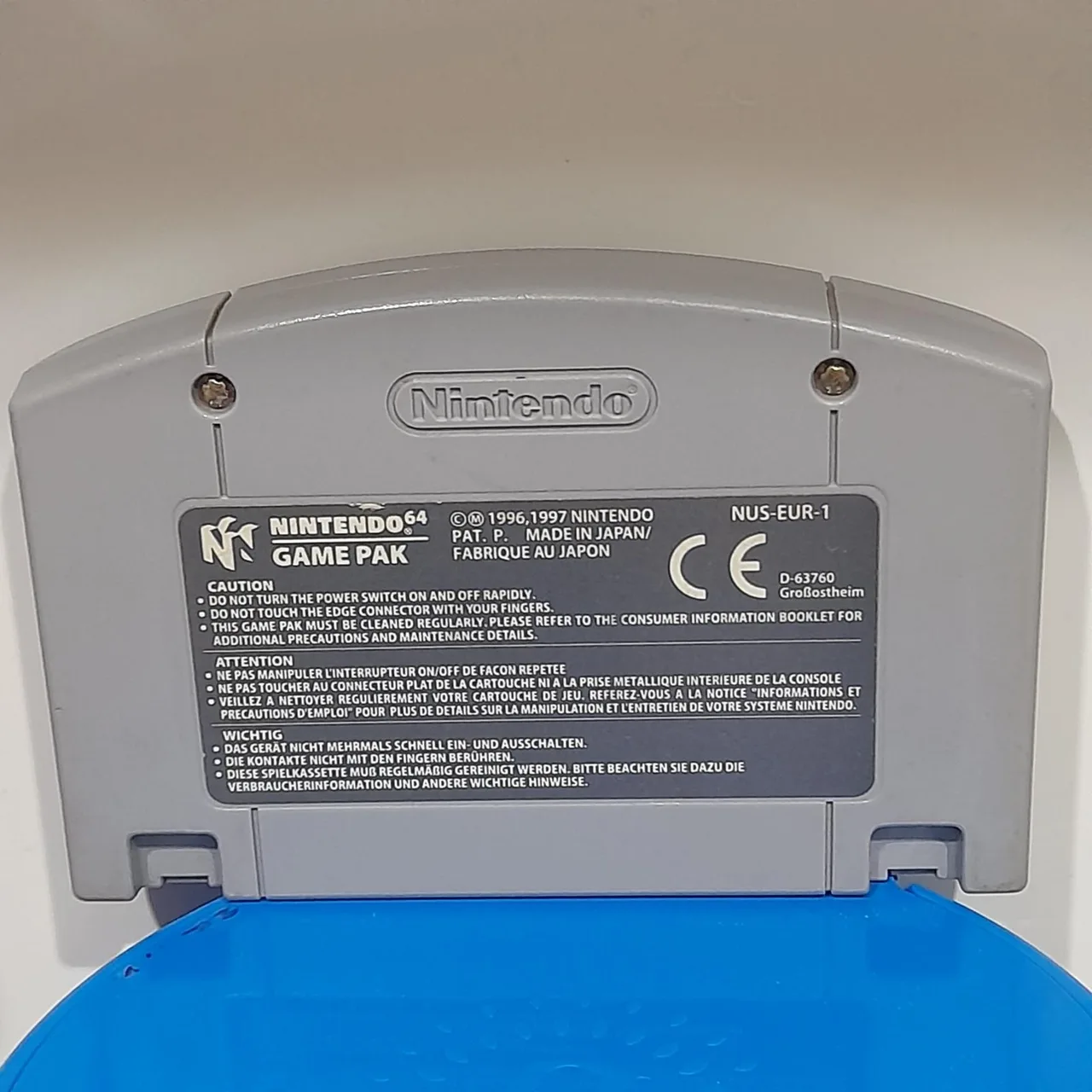 N64 Pokemon Stadium Aus PAL Game Cart – photo 3
