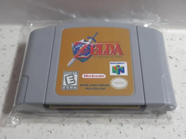 N64 Legend of Zelda Ocarina of Time  (ntsc US Version) Sealed Repro game
