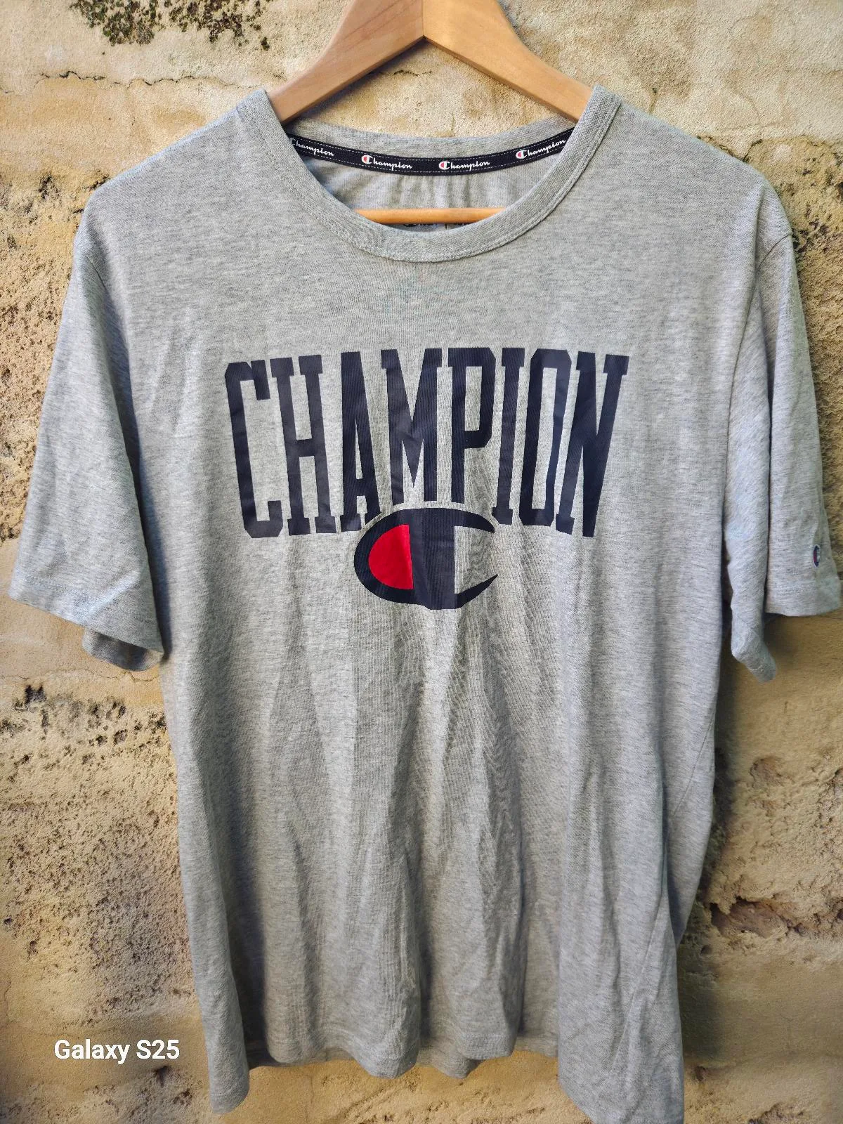 Champion Grey Logo Tee — photo 2