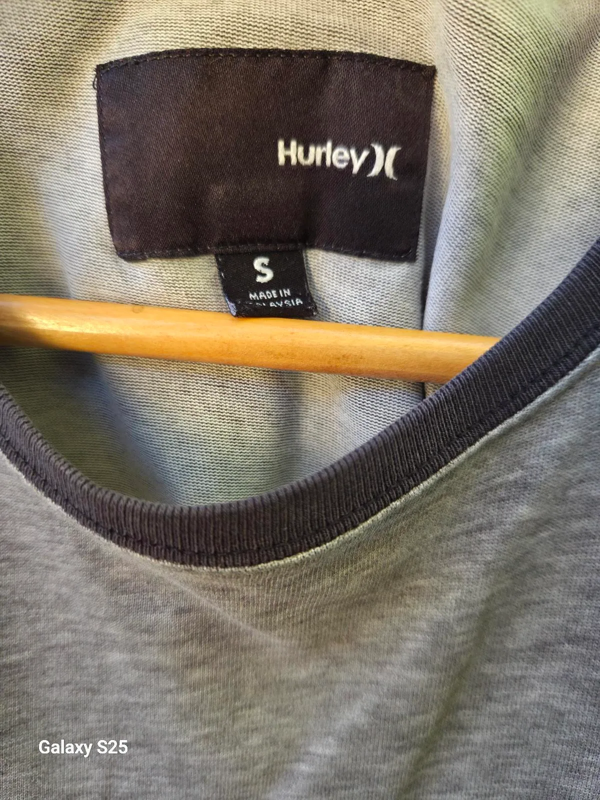 Hurley Grey Colour Block Pocket T-Shirt — photo 3