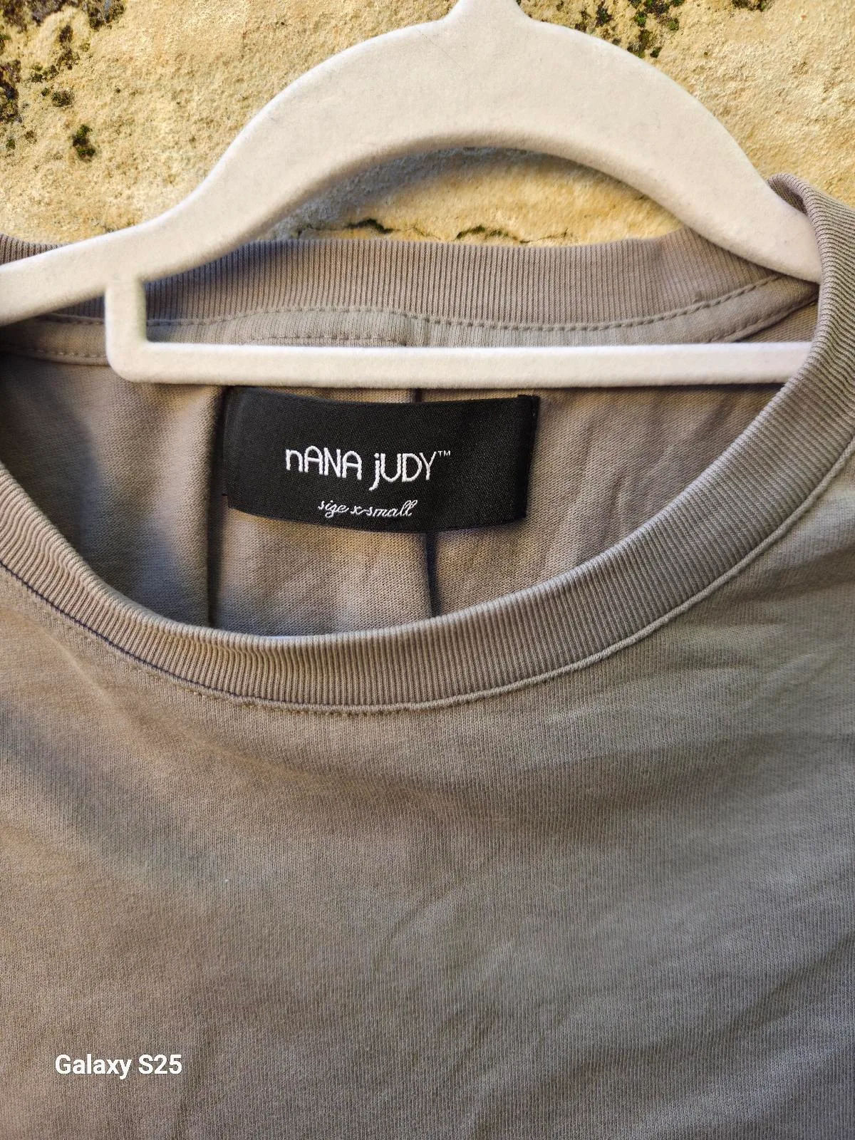Nana Judy Grey Logo T-Shirt — photo 2