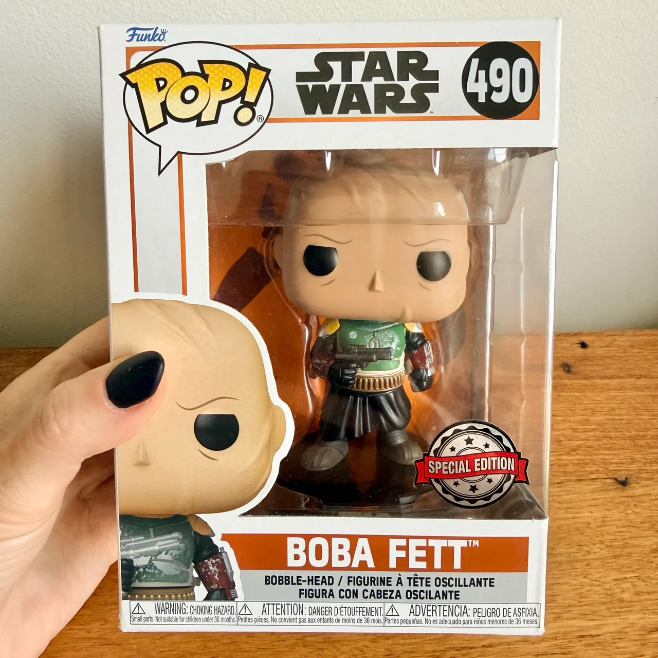 Boba Fett Funko Pop #490 — Special Edition — photo 2