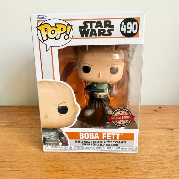 Boba Fett Funko Pop #490 — Special Edition