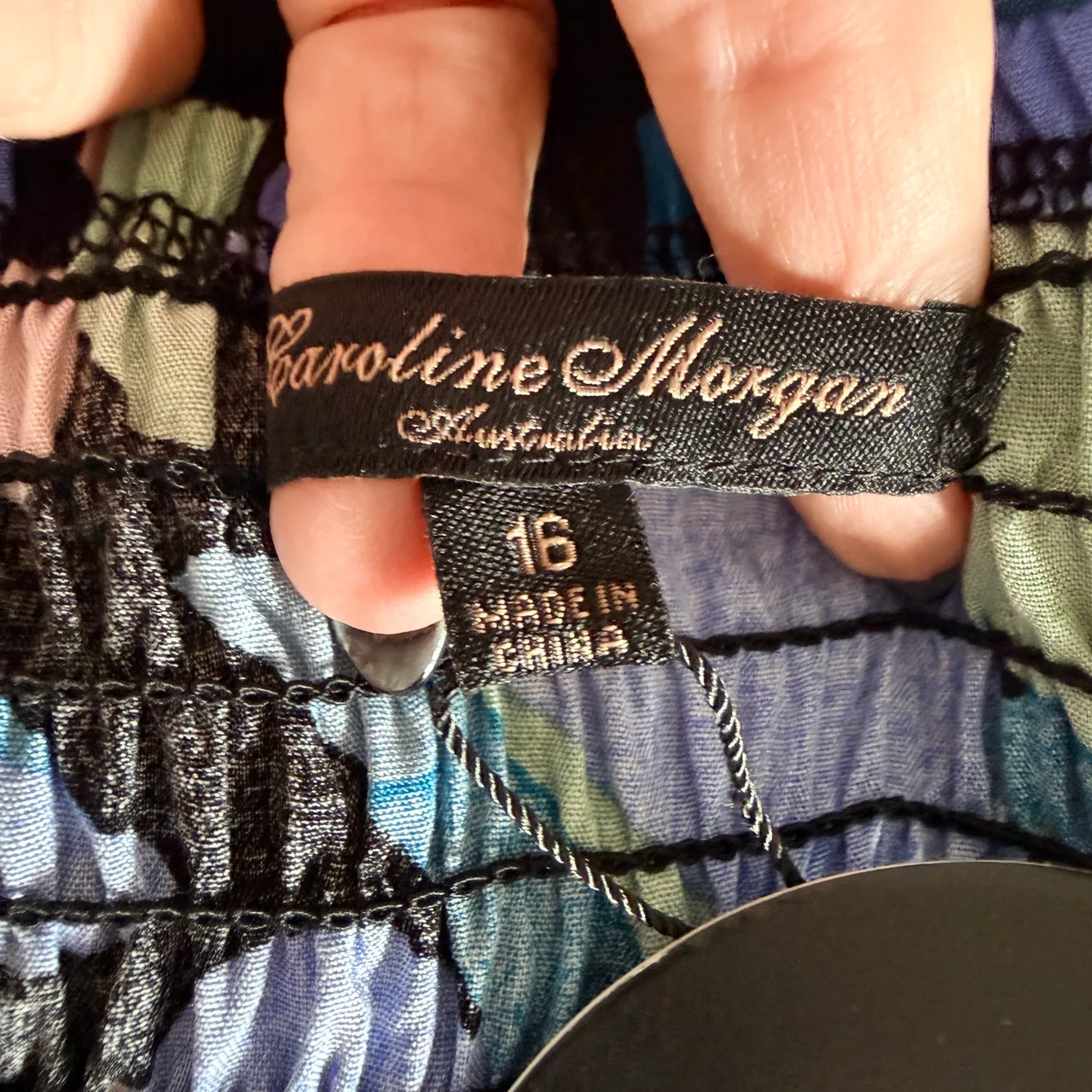 BNWT Caroline Morgan Slouch Harem Pants – Size 16 (fits 10–16) — photo 4