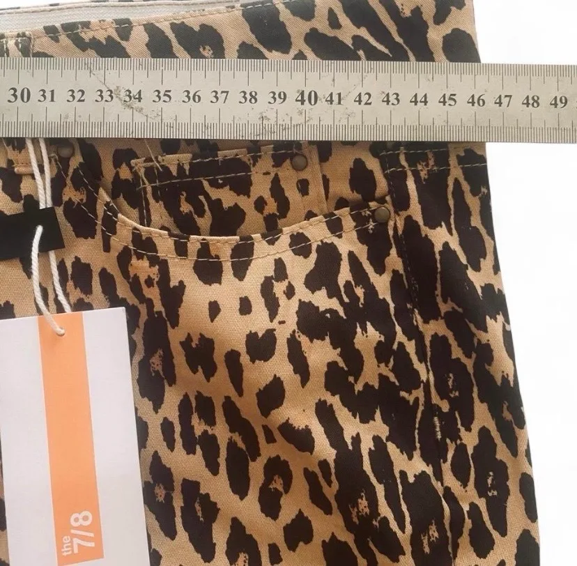 Rockmans Jeans Leopard Print Size 14 NWT – photo 6