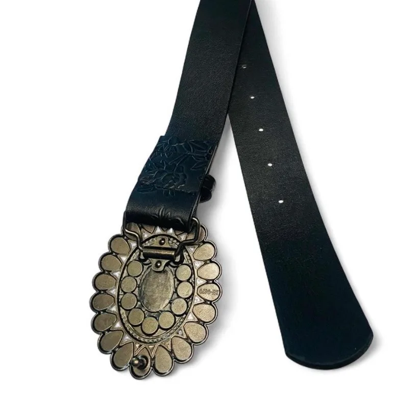 Western Embossed Belt Navajo-inspired Buckle — photo 6