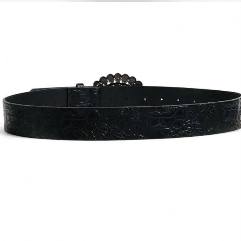 Western Embossed Belt Navajo-inspired Buckle — photo 5