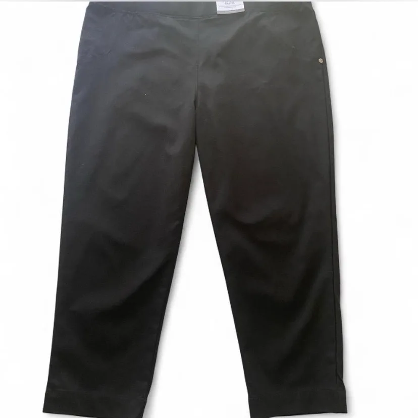 W Lane Black Sateen Crop Pants 14 – photo 3