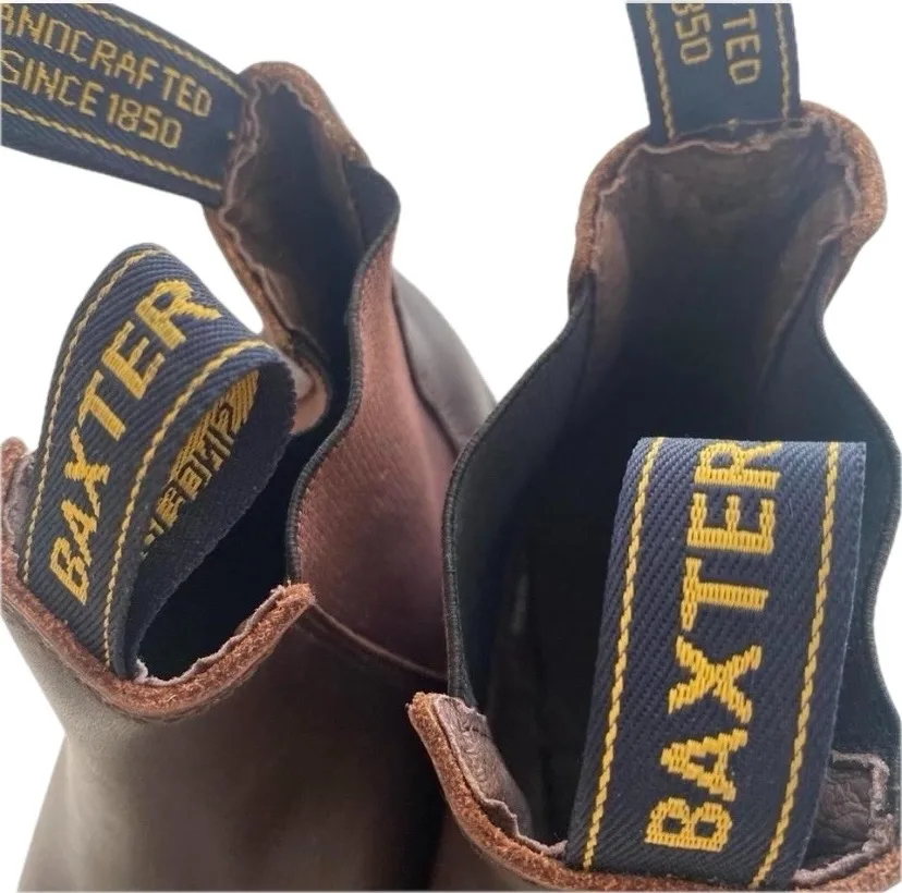 Baxter Men's Leather Riding Boots-Appaloosa 347 size 71/2 – photo 2