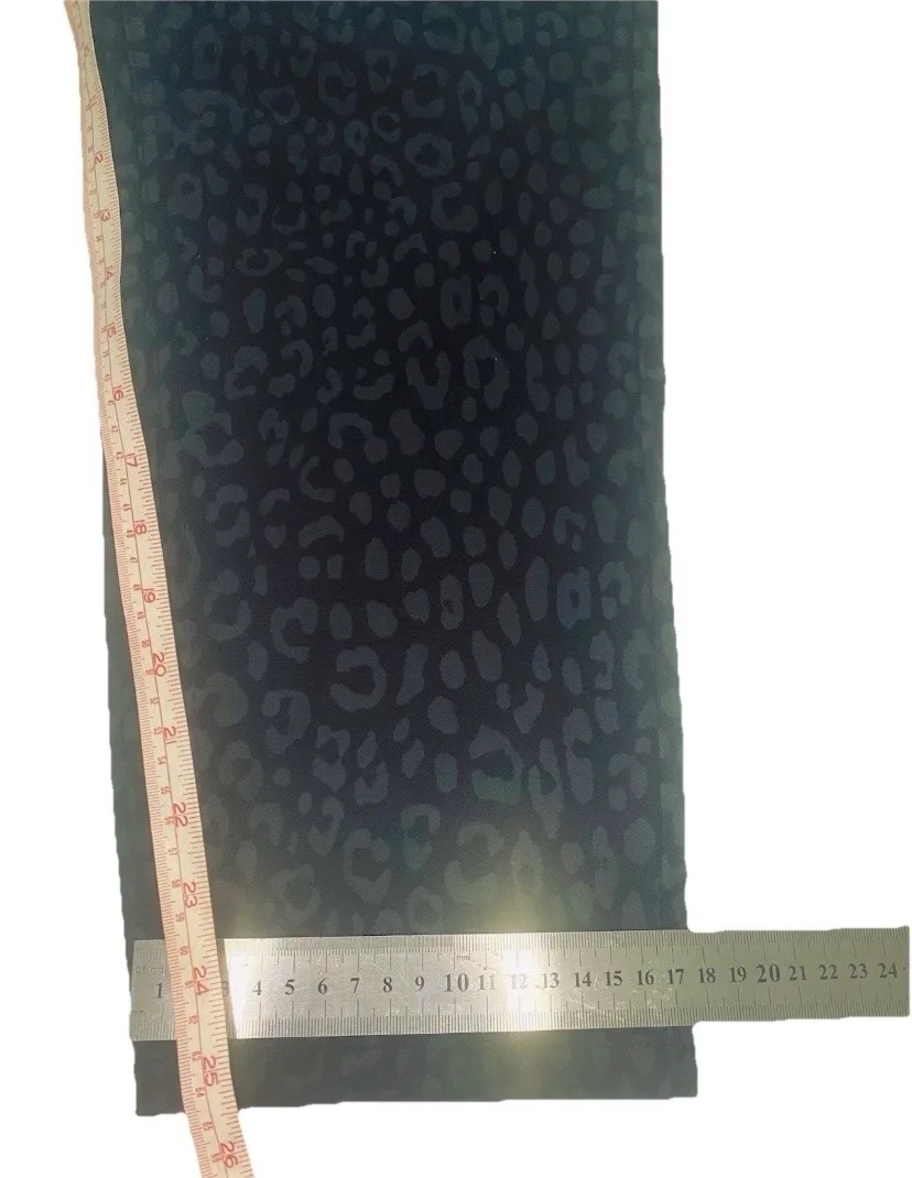 Rockman's Leopard Print Jeans 16 Blk/Grey BNWT – photo 7