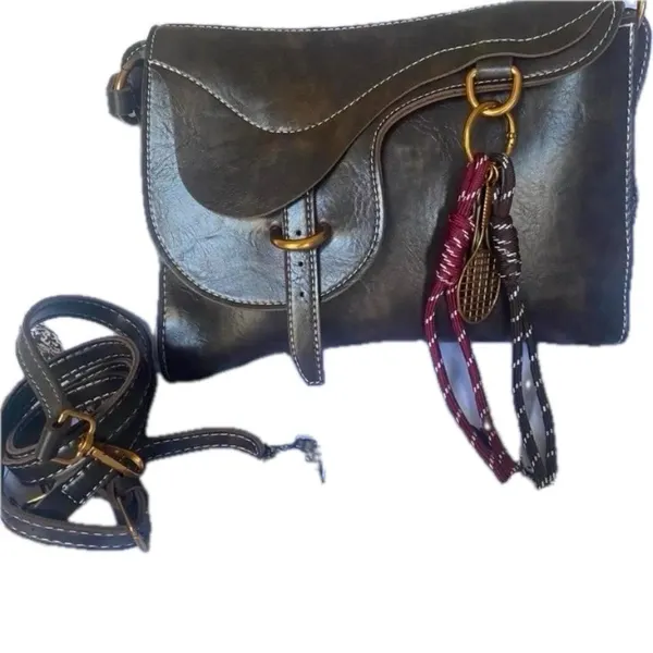 Western-Style Saddle inspired Shoulder Bag