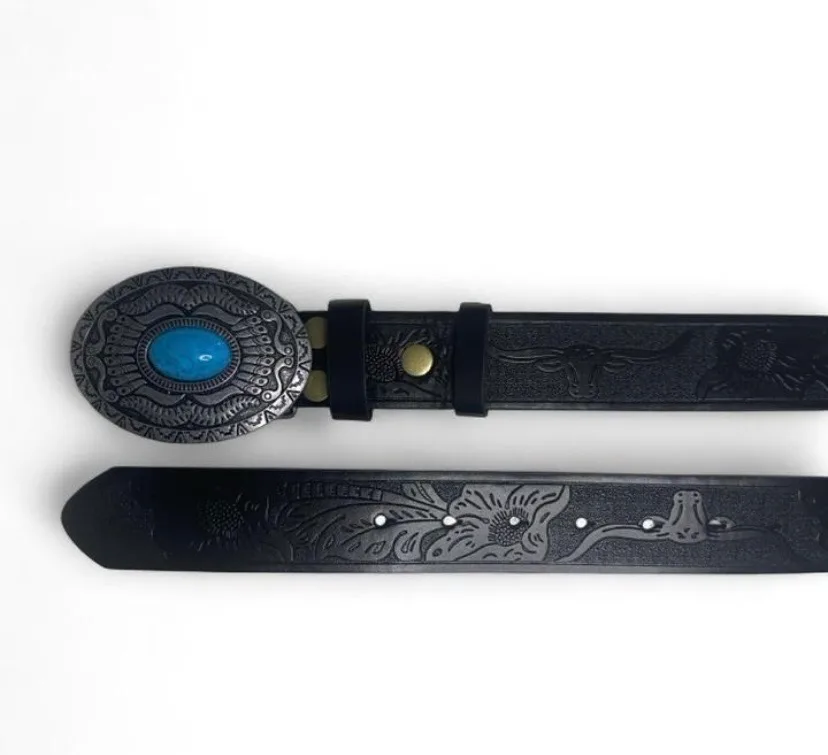 Custom western style belt — photo 2