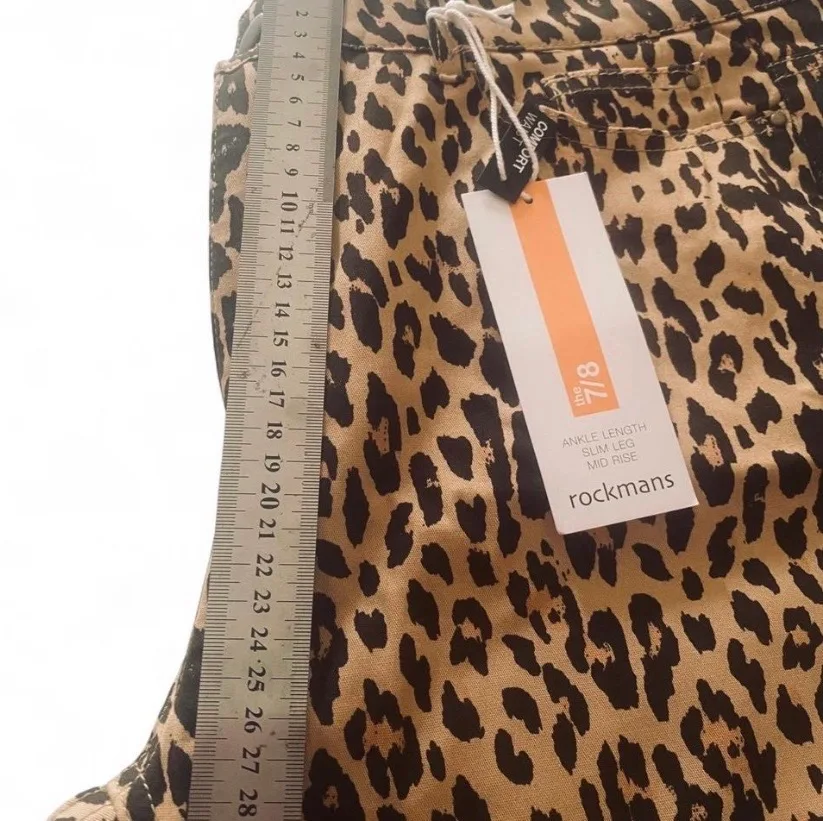 Rockmans Jeans Leopard Print Size 14 NWT – photo 5
