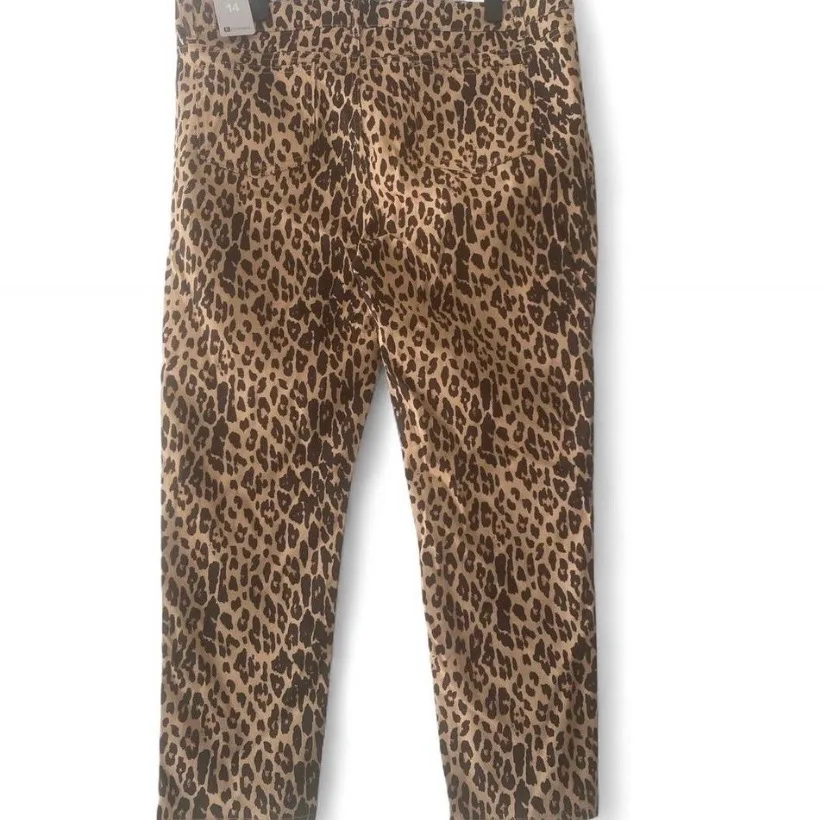 Rockmans Jeans Leopard Print Size 14 NWT – photo 3
