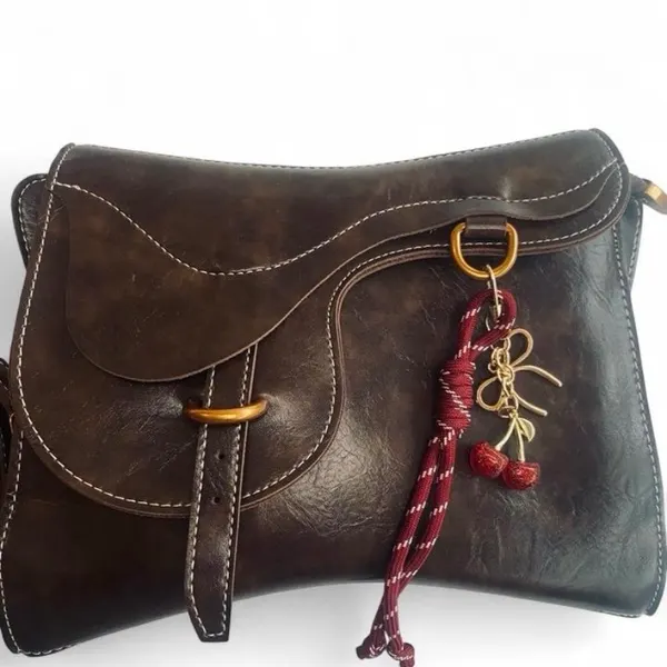 Western-Style Saddle inspired Shoulder Bag