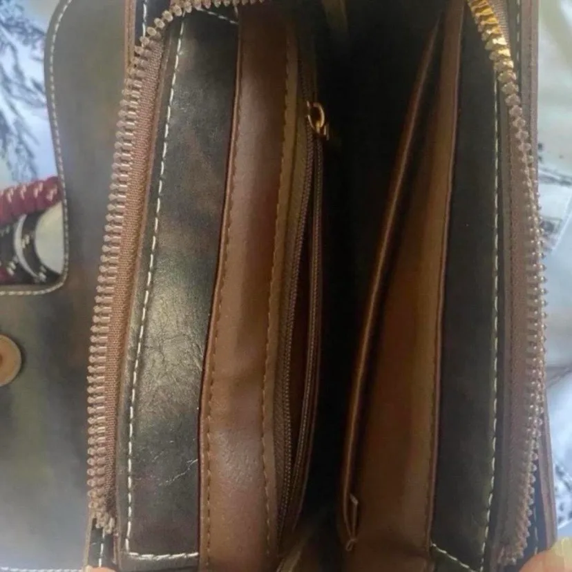 Western-Style Saddle inspired Shoulder Bag Brown Cowgirl Equestrian – photo 6