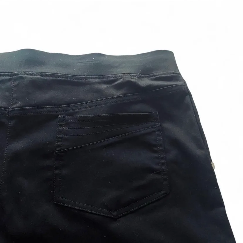 W Lane Black Sateen Crop Pants 14 – photo 5