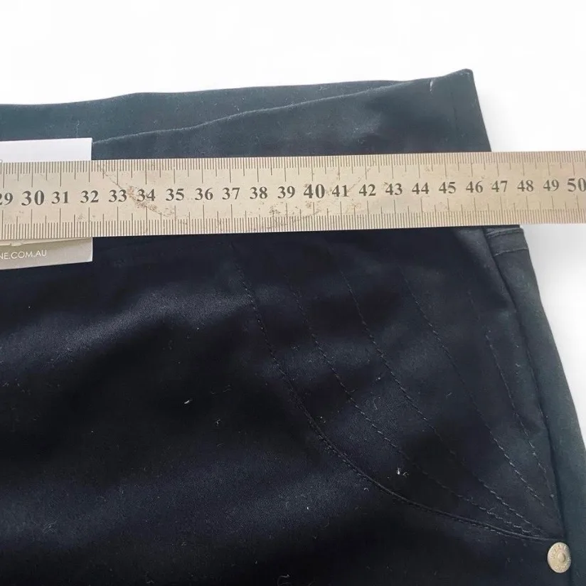 W Lane Black Sateen Crop Pants 14 – photo 6