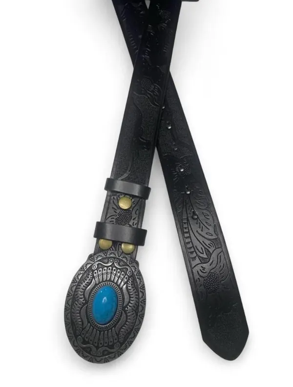 Custom western style belt
