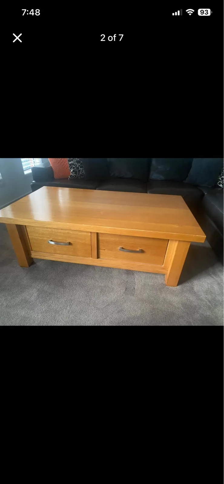 Coffee table timber — photo 2