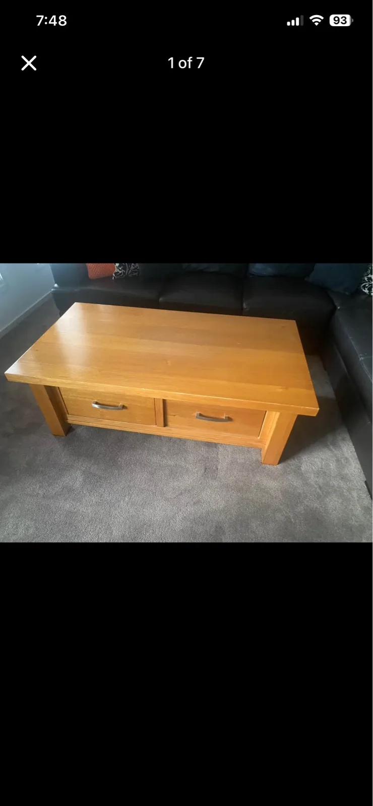 Coffee table timber — photo 3