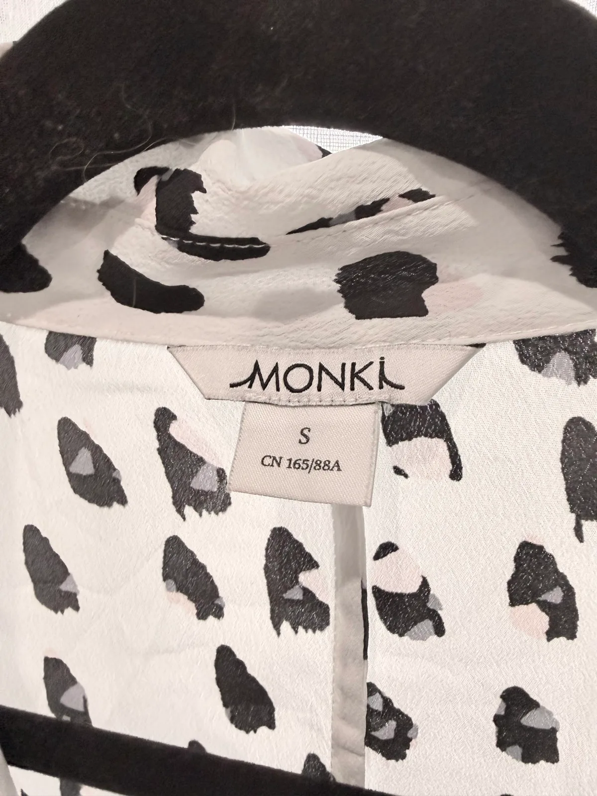 Monki oversized shirt dress — photo 4