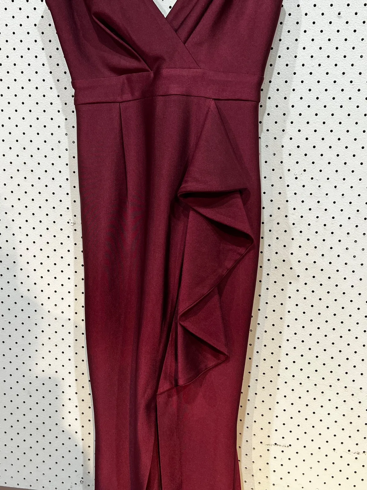 Sheike formal dress size 8. Rich burgundy colour, As new – photo 5