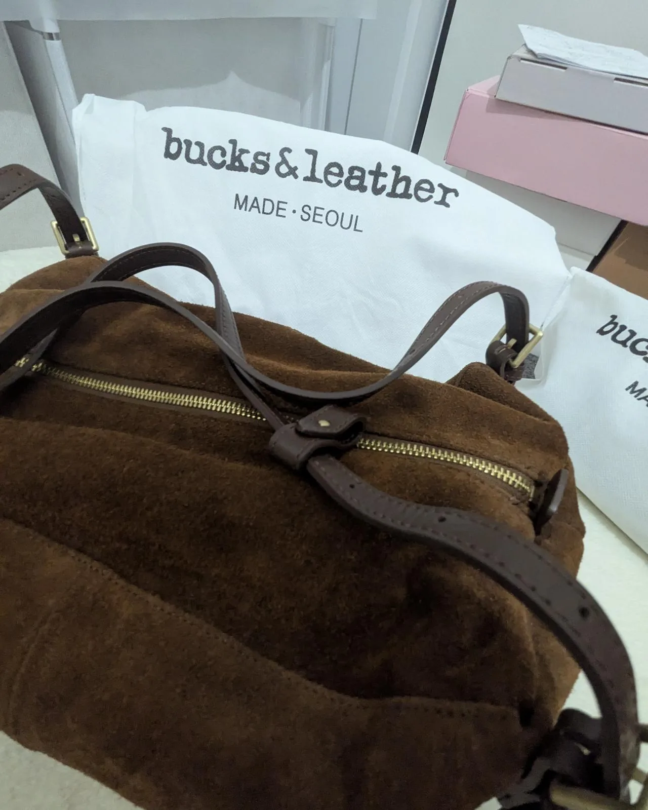 Bucks and leather bag – photo 5