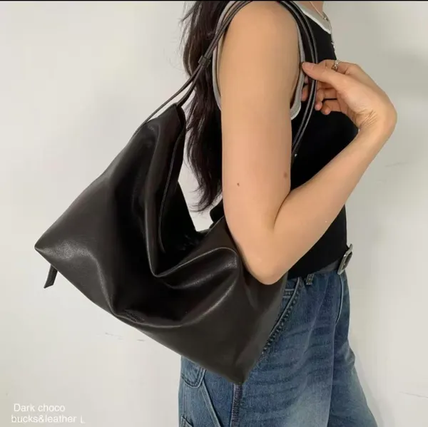 Bucks and leather bag