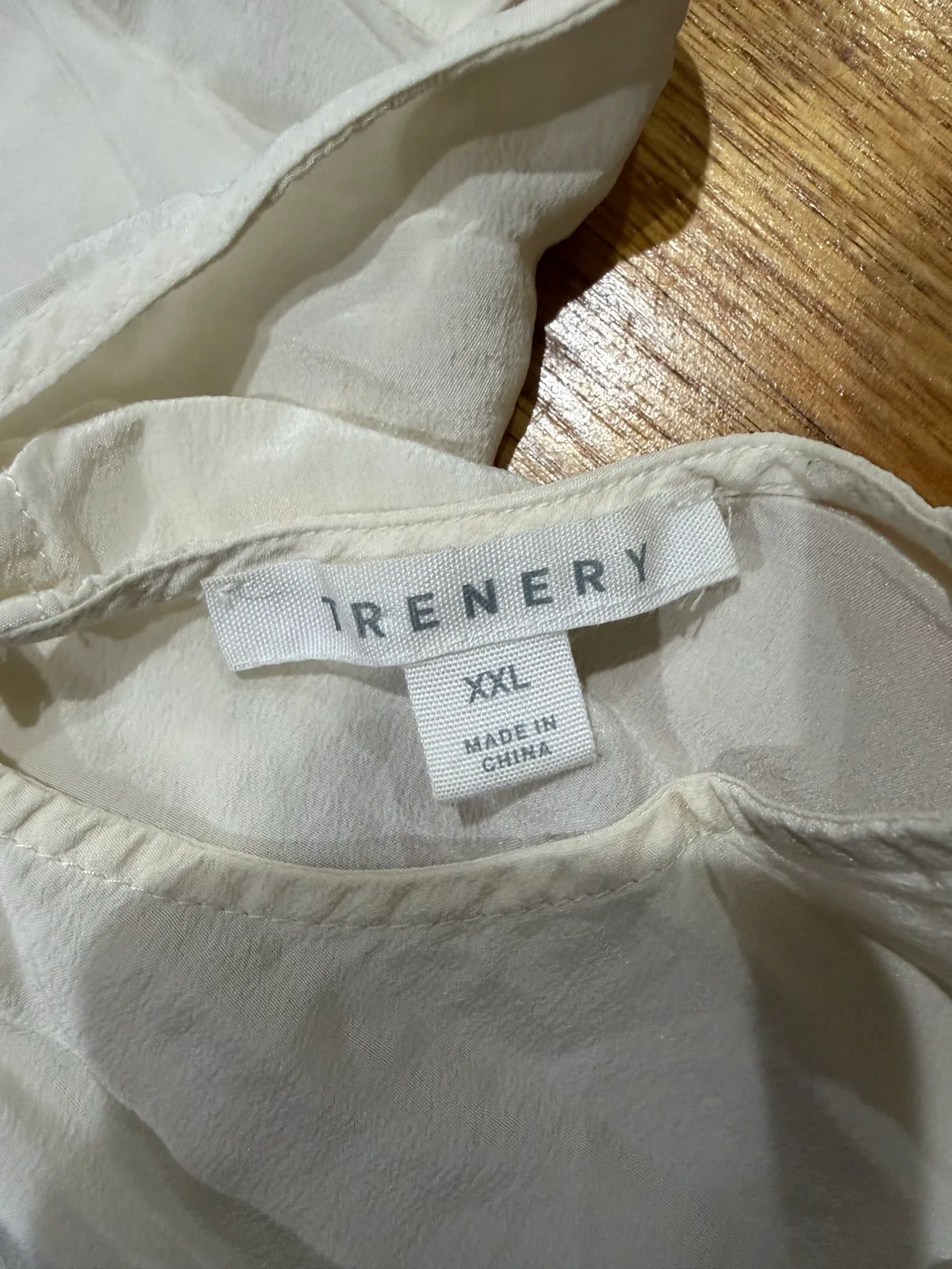 Trenery short sleeve blouse size xxl – photo 2