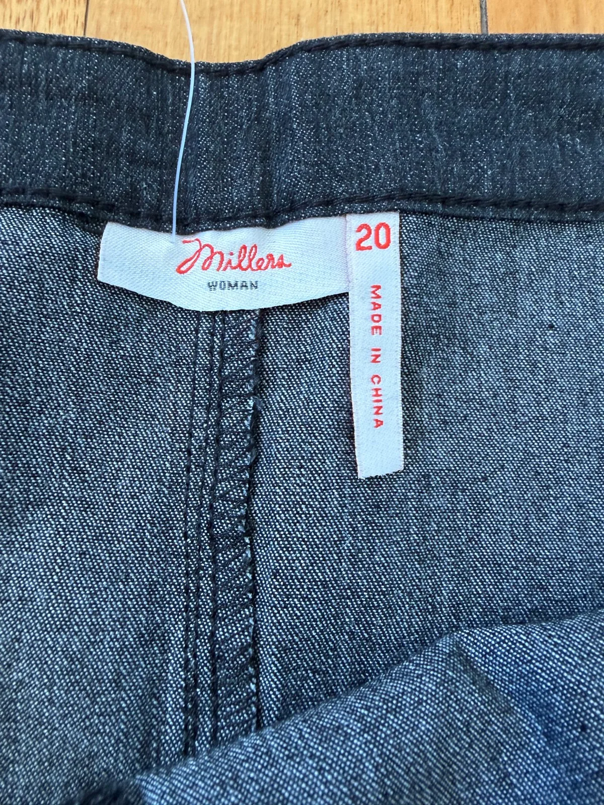 Millers dark wash denim skirt size 20 – photo 2