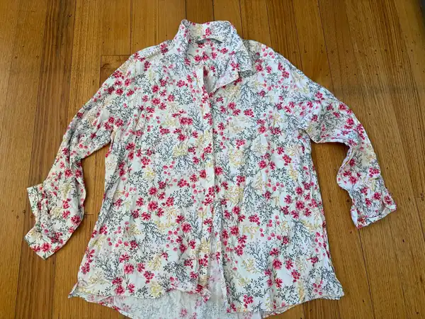 Katies linen blend shirt size 18